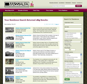 MassAlfa-Residence-Search Mass-ALFA Residence Search Page Screen Shot