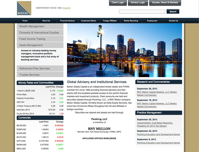 MA Financial Services Company DeltaEquity WordPress Multisite