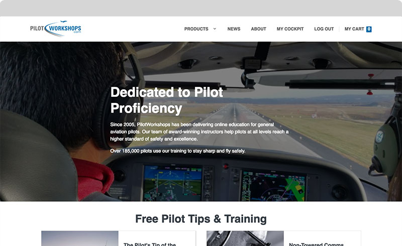 PilotWorkshops Platform Migration to WooCommerce