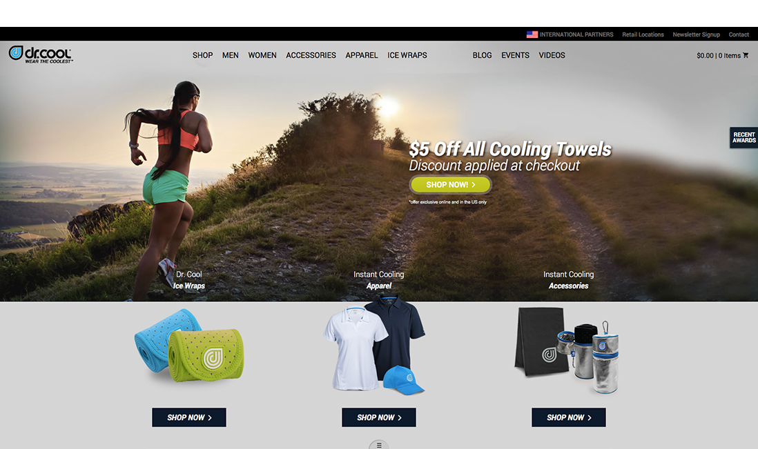 Dr.Cool Recovery Website Sample