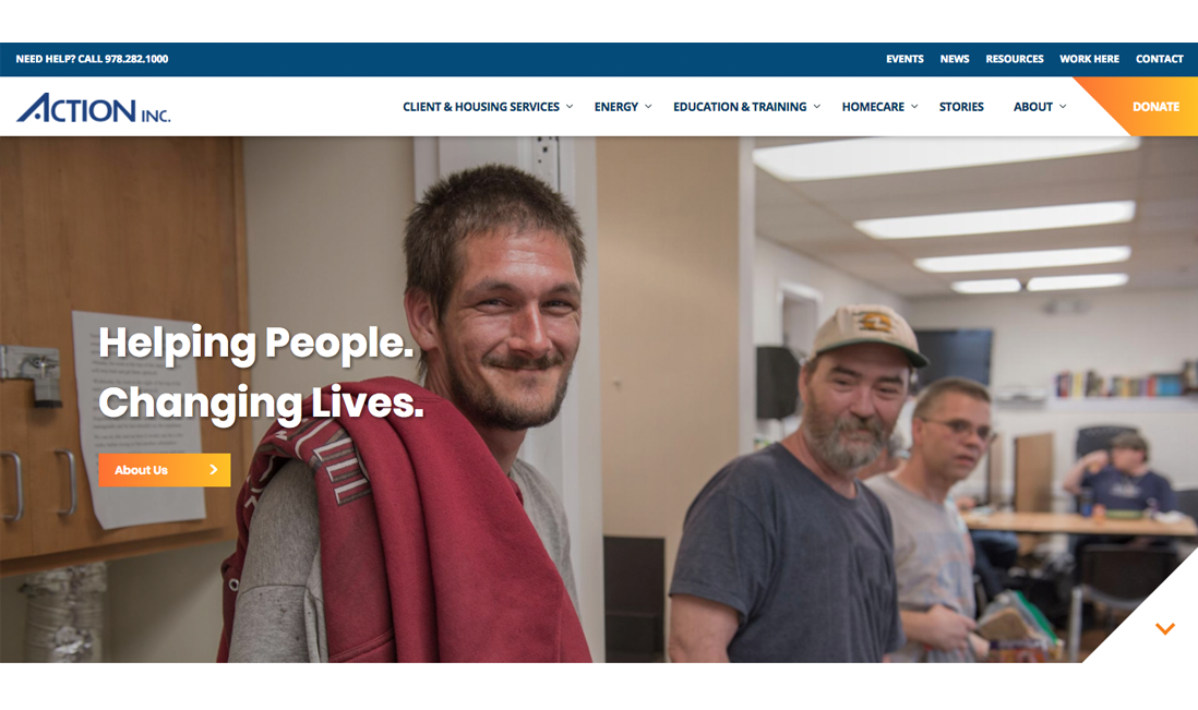Action Inc. Homepage