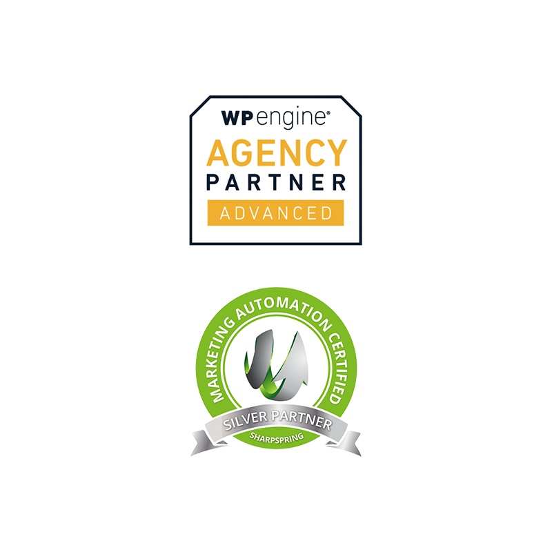 WP Engine and Sharpspring Silver Certified