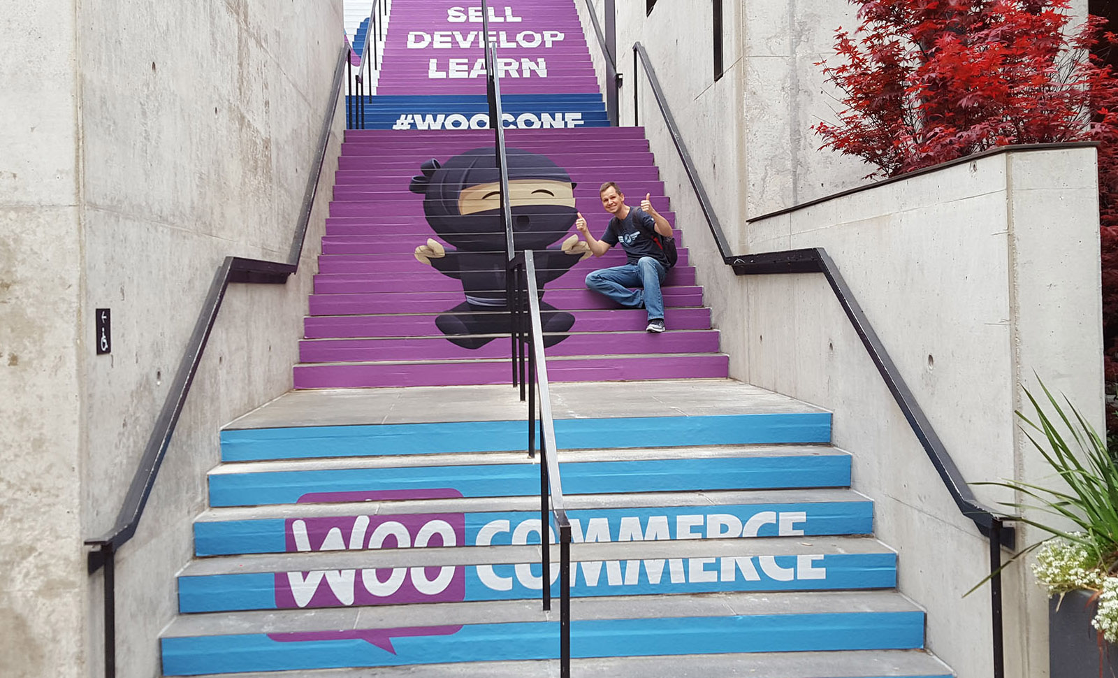 Jim at WooCommerce Conference