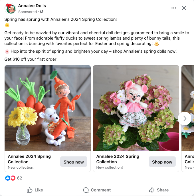 Annalee Social Media Sample